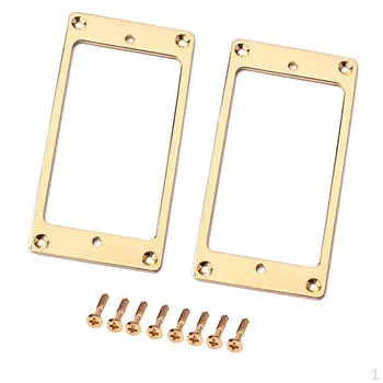 2 Крепление звукоснимателя для аксессуаров для электрогитары Chrome