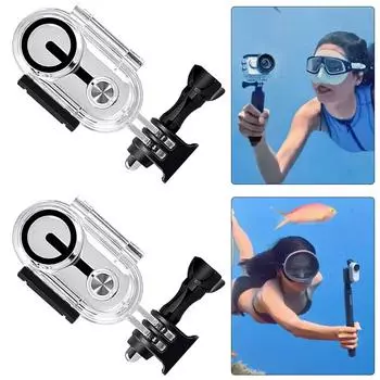 2-квартирная камера Action-Kamera-Zubehr, 40 м, прозрачные стекла, 40 м