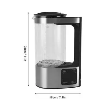 2 л электрический чайник для обогащенной водородом воды машина фильтр для воды генератор водородной воды ионизатор воды машина 110 В-240 В us