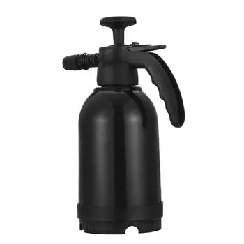 2 л черный полипропиленовый распылитель для мойки автомобиля пенный очиститель для бутылок с распылителем для автомобиля ручной насос распылитель воды для бытовых растений чёрный