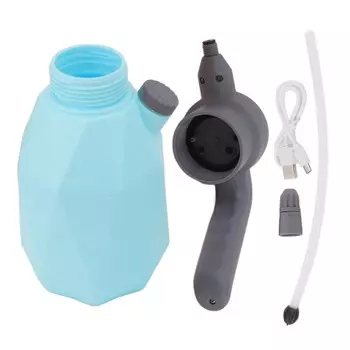 2 л Электрический опрыскиватель Дом Сад Маленький аккумуляторный опрыскиватель Дождеватель Автоматический опрыскиватель для полива синий