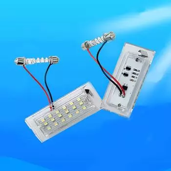 2 LED License Plate Light 51137062293 for BMW E53 X5 1999-2006 E83 X3 2003-2010