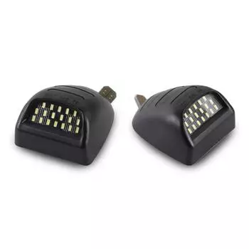 2 LED license plate lights red tube for chevrolet silverado gmc sierra 15002500