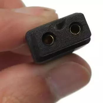 2 м 12/24 В свинцовый кабель с вилкой, провод 2-контактный, зарядное устройство для автомобильного холодильника, мини-холодильника, автомобильного холодильника, прикуривателя, шнур питания чёрный