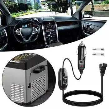 2 м 12 В постоянного тока сменный автомобильный холодильник Cool Box мини-холодильник шнур вилка кабель прикуриватель провод питания автомобильный холодильник Y2F2