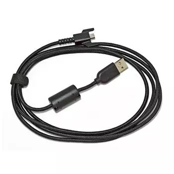 2 м прочный нейлоновый плетеный USB-кабель для клавиатуры, сменный провод для механической игровой клавиатуры GPRO X