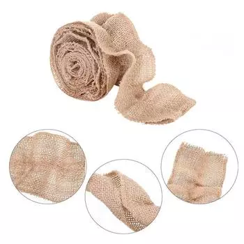 2 м/рулон Рождественская лента для упаковки подарков на елку