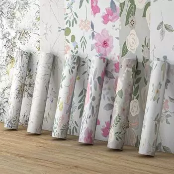2 м/рулон водонепроницаемые украшения дома ПВХ ремонт цветочные обои стикер стены самоклеющиеся