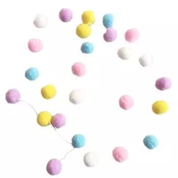 2 м войлочные шары ручной работы украшение на стену домашний декор детская гирлянда реквизит для вечеринки
