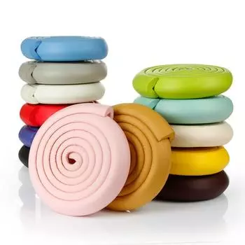 2 м защитная лента для углов детской безопасности от детской домашней мебели, угловая защита, защитная лента для углов стола, безопасность детей чёрный