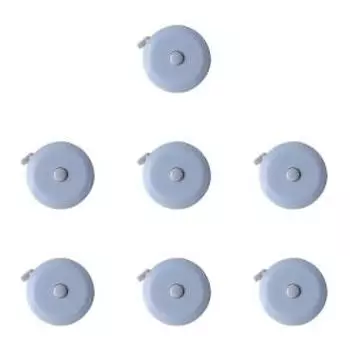 2-метровая выдвижная измерительная лента, линейка для измерения роста ребенка (синий)