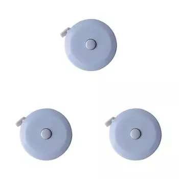 2-метровая выдвижная измерительная лента, линейка для измерения роста ребенка (синий)