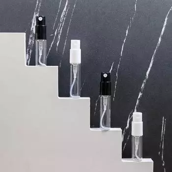 2 мл 3 мл 5 мл флаконы для духов стеклянные флаконы-распылители дозатор духов пустые портативные флаконы для образцов многоразового использования 3ml чистый