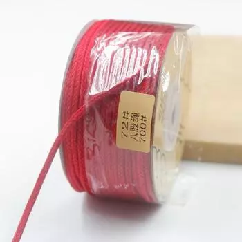 2 мм Ананасовая веревка Ручная плетеная нить Работа в процессе Нить Сделай сам Жадеит Золото Изготовление браслета Ожерелье Веревка Ювелирная проволока