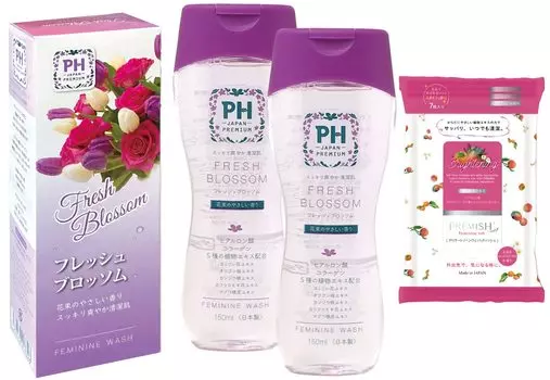 2 мыла для деликатных зон 1 набор для влажной гигиены PREMISH PH JAPAN Премиальное женское мыло Сделано в Японии 4 аромата на выбор PH Care PH-JAPAN-PREMIUM + (пресная