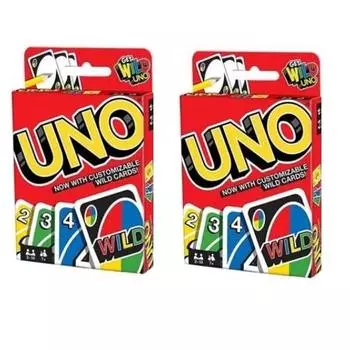 2 настольные игры Uno в 1 наборе