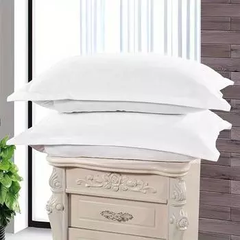 Наволочка из 100% полиэстерового волокна с начесом, 2 шт. (без сердечника), Супермягкий и удобный, не мнется, устойчив к выцветанию и пятнам розовый