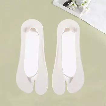 2 носка противоскользящие тонкие носки для лодыжки для повседневного спорта на открытом воздухе для дома для женщин grey