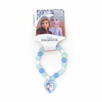 2 НОВЫХ браслета из пастельных бусин [Frozen] (синий) Дисней [элемент]
