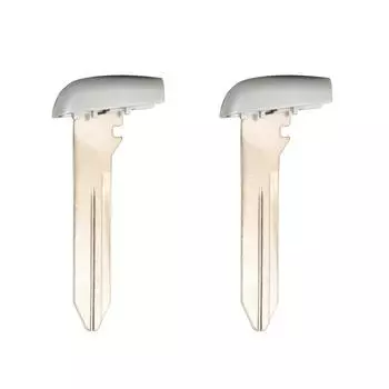 2 Новых Запасных Аварийных Ключа-Брелока для Автомобиля, Лезвие-Вставка, Кнопка Запуска Для M3N4082130