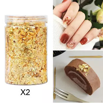 2 огромных красивых хлопья для поделок