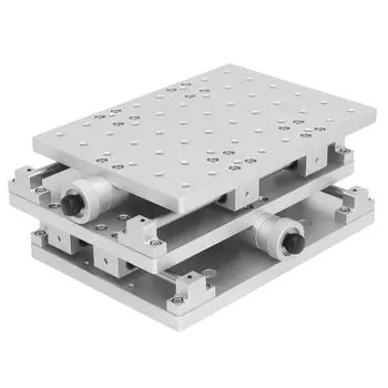 2-осевой подвижный верстак из алюминиевого сплава, ручной рабочий стол по осям XY для гравировально-маркировочной машины