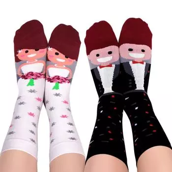 2 Paar Lustige Hochzeit Socken,Hochzeitsgeschenke FR Brautpaar Hochzeitssocken FR Brautpaar Hochzeitsgeschenk FR Verlobungsfe