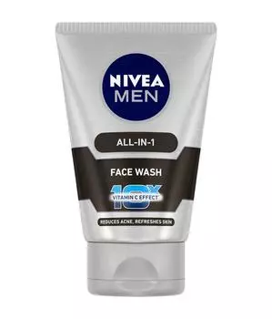 2 Pack X Nivea Men All in 1 Средство для умывания лица с 10-кратным отбеливающим эффектом