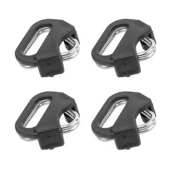 2 Pairs Of 4 Sets Triangular Rings Camera Shoulder Strap For 2MM Aperture