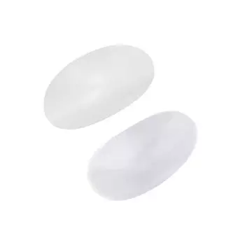 2 Pairs Shoulder Pad Invisible Mat Self-adhesive Convenience Silicone Softness Non-slippery Unisex Female Push-up Pads