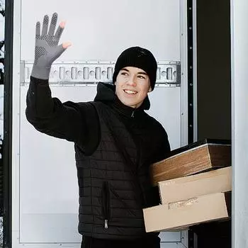 2-пальцевые противоскользящие перчатки для улицы, сенсорные перчатки для мотоцикла, холодные перчатки, ветрозащитные перчатки для подледной рыбалки, зимние перчатки для спорта на открытом воздухе