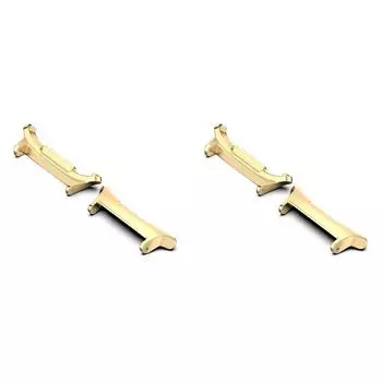 2 пары адаптеров для ремешка для часов Samsung Galaxy Watch 7 Ultra, браслет из нержавеющей стали 47 мм, металлический быстросъемный соединитель