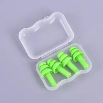 2 пары берушей для сна, предотвращение шума, беруши для путешествий, шумоподавление во время сна синий