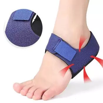 2 пары гелевых пяток, снимающих боль, дискомфорт при ходьбе, регулируемые удобные носки на каблуке, унисекс L чёрный