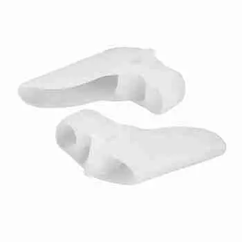 2 пары гелевых разделителей пальцев ног для коррекции вальгусной деформации молоткообразных пальцев ног, уход за ногами