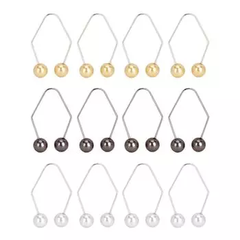 2 пары инструментов для тренировки ямочек для пирсинга, бесплатно для улучшения улыбки, шарики для создания ямочек на лице и щеках White