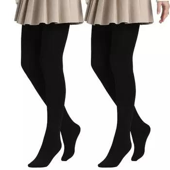 2 пары колготок с подкладкой из начеса за 160 дополнительный запах мягкий холодный тепло увлажняющий зимний внутренний слой серии Nestree [фабрика MKY] женские, теплые, теплые, денье,