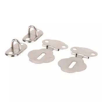 2 пары/комплект замок засов крючок защелка замок петля фурнитура замок для шкатулки для драгоценностей дневника книга ящик деревянный чехол пряжка one size