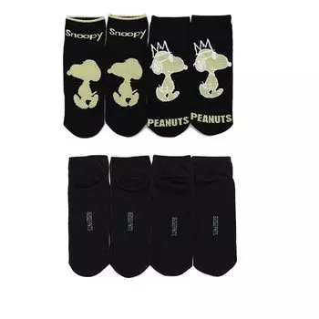 2 пары носков Snoopy, подарочные товары для взрослых, набор носков 2 пары [vantann] для мужчин (25-27 Снупи)
