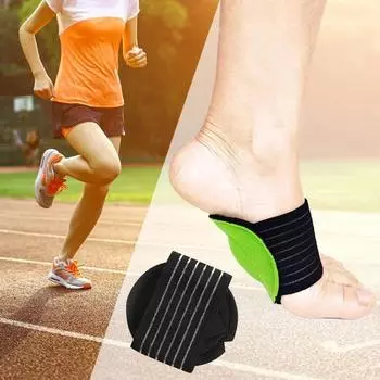 2 пары подушечек для ног, поддержка свода стопы, компрессионные мягкие подушечки для подошвенного фасциита, облегчение боли, подушечки для ног при плоскостопии, высокие арки A