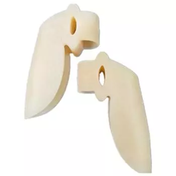 2 пары разделителей для пальцев ног, распорки для пальцев ног, корректор вальгусной деформации, силиконовые ортезы, облегчение боли при вальгусной деформации