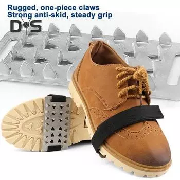 2 пары шипов для льда, шипы для противоскольжения, шипы для кошек, 26 зубцов, шипы для льда, шипы для обуви и ботинок 2pair