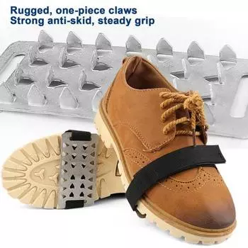 2 пары шипов для льда, шипы для противоскольжения, шипы для кошек, 26 зубцов, шипы для льда, шипы для обуви и ботинок 2pair