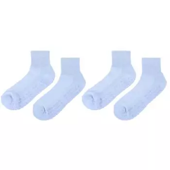 2 пары широких носков с нескользящей накладкой, широкие эластичные носки для людей среднего возраста и пожилых людей с ожирением, синие S