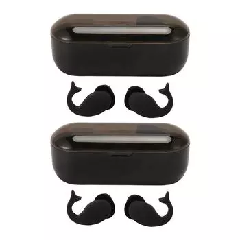 2 пары силиконовых берушей для сна NRR 40 дБ с тройной защитой от шума многоразового использования