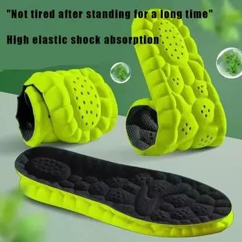 2 пары стелек из пеноматериала, нейтральные амортизирующие стельки, рабочие стельки, спортивные стельки с защитой от пота 35-36