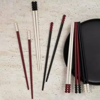 2 пары столовых приборов из сплава, полезные, повторно используемые, покрытые сахаром, палочки для еды, палочки для еды E