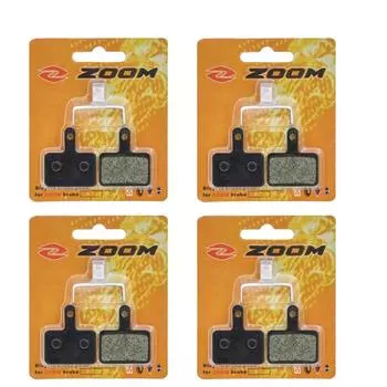 2 пары тормозных колодок ZOOM B01S, полимерные дисковые тормозные колодки для MTB MT200/M315/M355/M395/M446/M575/M486/M485/M445 B01S 2 PCS