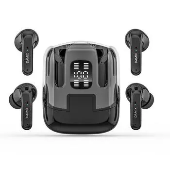2 пары TWS Bluetooth-наушников Пара беспроводных наушников HD Стерео Спортивные водонепроницаемые четыре наушника-гарнитура для всех смартфонов