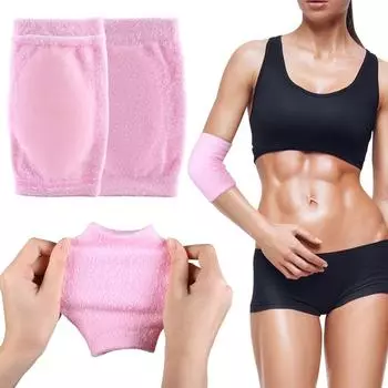 2 пары увлажняющих налокотников, дышащие гелевые накладки на локти для спа-ухода за кожей